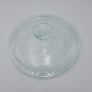 Corning Ware Pyrex Casserole Round Replacement Lid G 5‎ C No Chips 7 3/4"